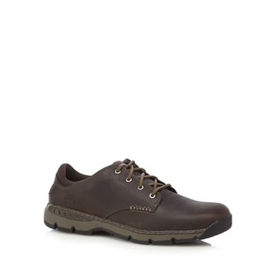 Timberland Big and tall dark brown 'fuller' trainers
